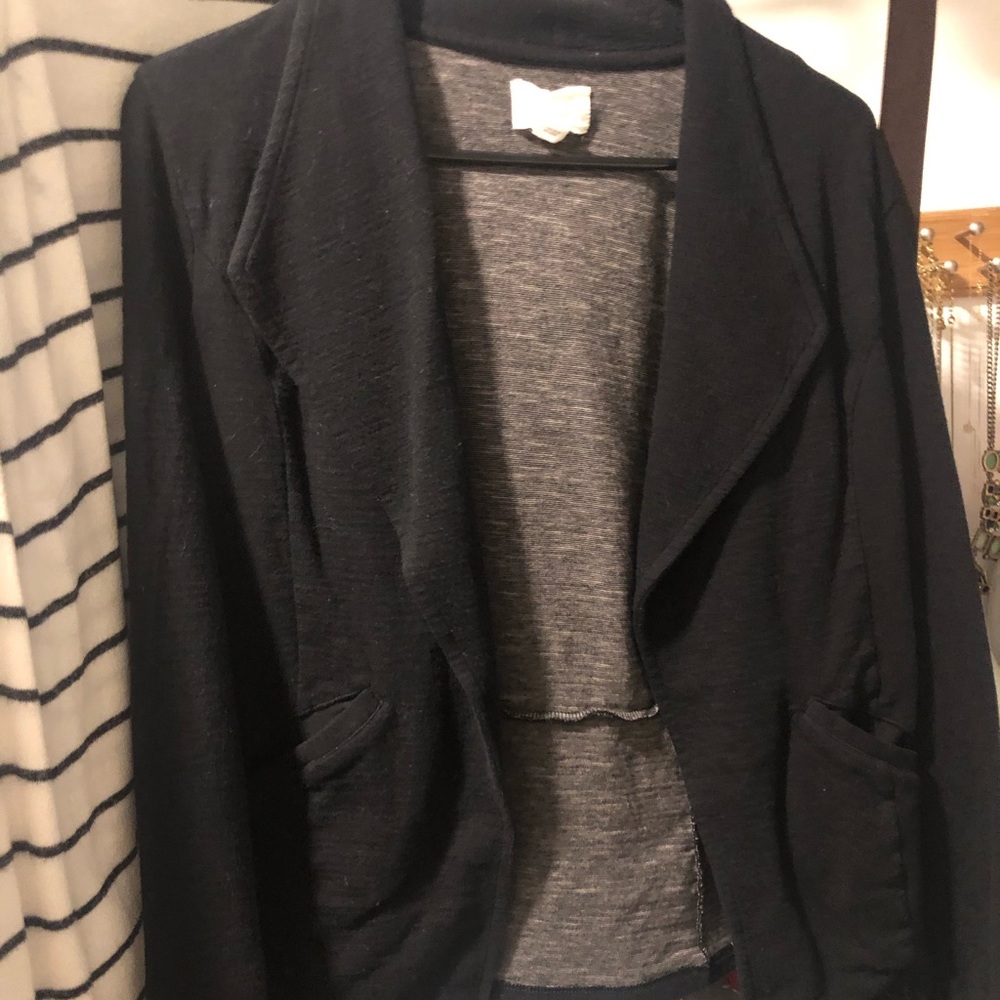 Caslon Knit Drapy Blazer
